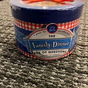 Family Dinner Box of Questions. Never opened